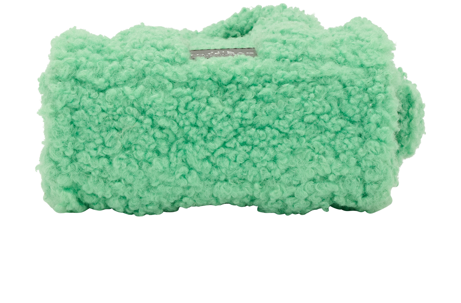 Small Teddy Tote, &pound;80, Handbags, Green, Polyester, Top view